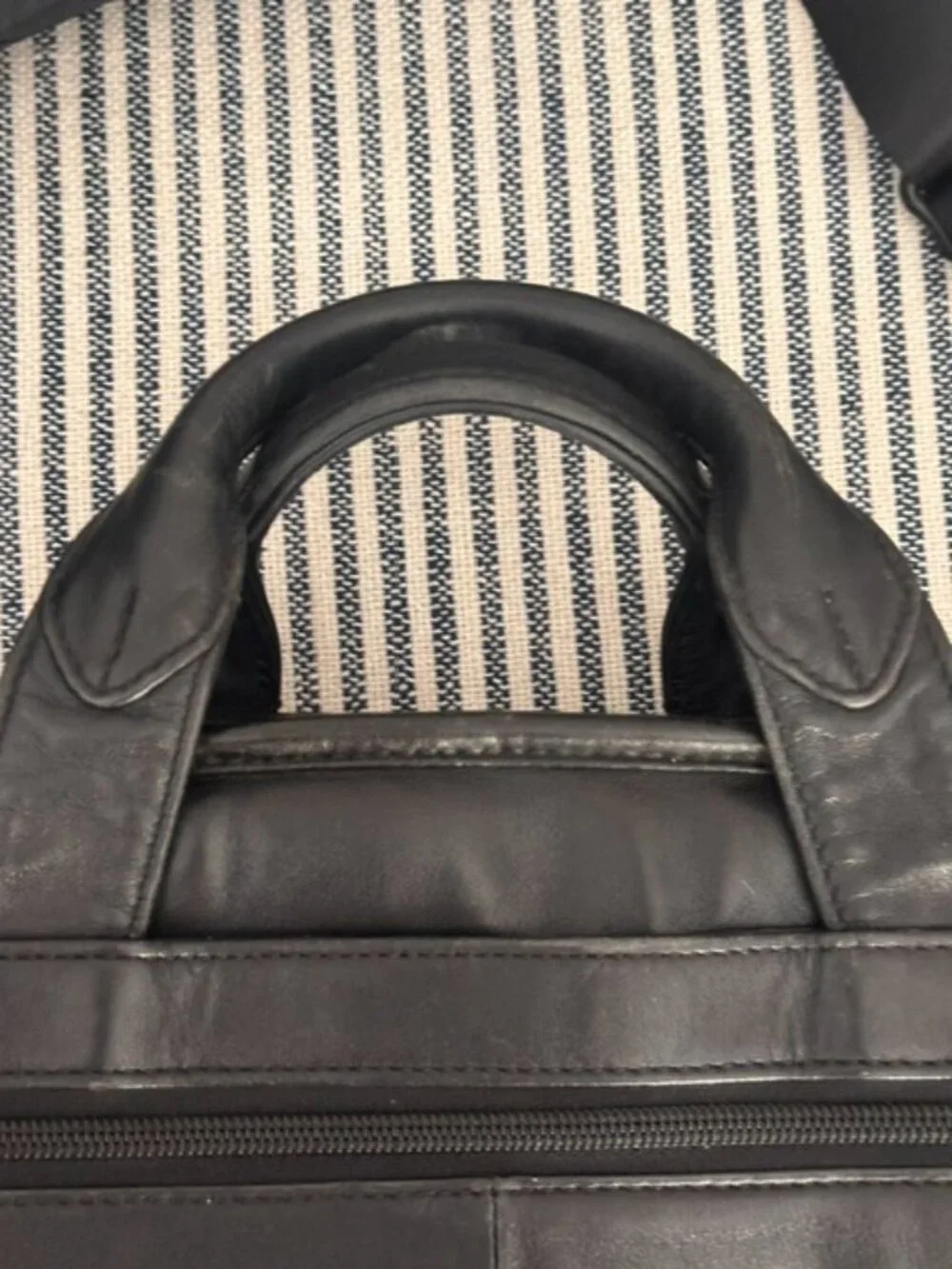 Tumi innovative leather